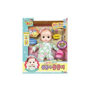 [기타]옹알이 콩콩이 우유병 아기 엉뚱발랄 콩순이 쪽쪽이 상황놀이 역할놀이 엎기 눕히기 등두드리기