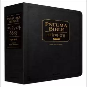 [카드10%] 프뉴마 성경 - 지역개정판 (블랙 무지퍼) (CD1장포함)