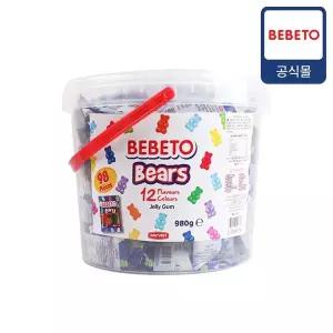 베베토젤리 미니 베어 980g 1개