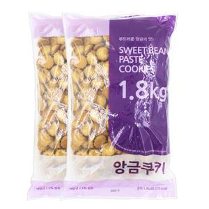 신흥제과 앙금쿠키 1.8kg 2개입 1박스 백앙금