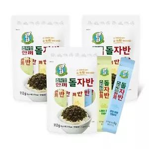 [지도표성경][지도표성경][성경김본사] 스틱형 한끼 돌자반(8g) 14포 x 3봉