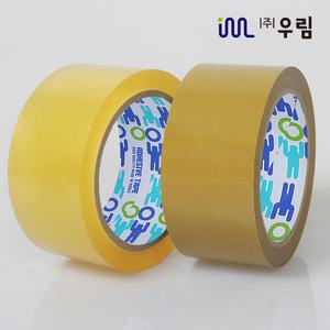 박스테이프 중포장 50M 50개 택배 포장 OPP 투명 테이프