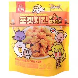 한맥 포켓치킨 핫후라이드 180g x 10개 순살치킨