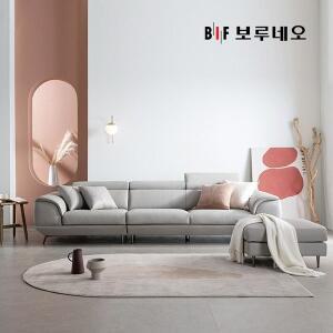 [신세계라이브쇼핑]BIF보루네오 디에르 아비오 천연통가죽 3.5인 소파