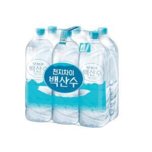 [백산수] 백산수 2L 24병(유/무라벨 랜덤)