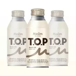 맥심 TOP 티오피 마스터라떼 380ml x 24캔(1박스)/커피음료