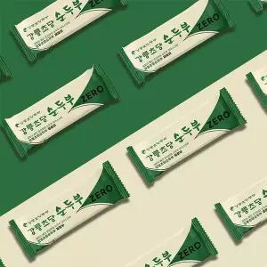 [아이러브아이스크림]강릉초당순두부 제로바 (냉동) 80ml 14개/설탕이 빠진 담백