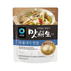청정원 맛선생 멸치디포리 국물내기한알 100g 1개