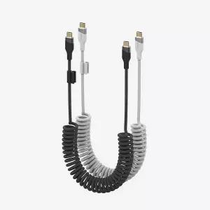 /아트뮤 우븐 스프링 C타입 to C 100W 240W 5A PD 고속충전 케이블