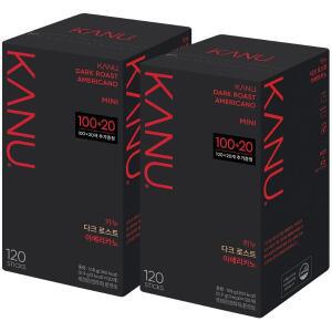동서 맥심 카누 다크 미니 120Tx2개