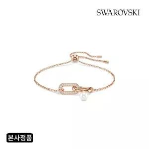 [스와로브스키](강남점)[본사정품/쇼핑백증정] Constella 로즈골드 크리스털 펄 팔찌M 5728588