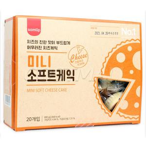 샤니 미니 소프트 케익 40g X 20개/개별포장/치즈케익/삼립