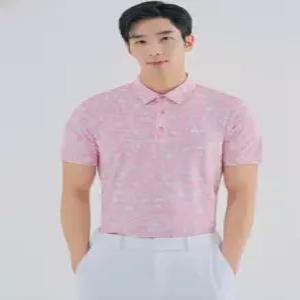 올포유 [모델착장] 남성 알로하 프린트 카라 반팔 티셔츠 AMTYM3261-403
