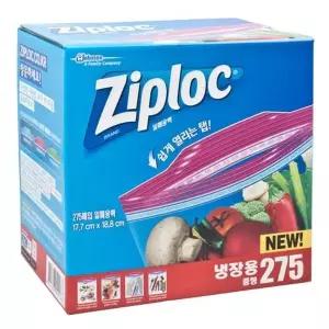 지퍼락 더블지퍼백 중형 275매 냉장용 무료배송
