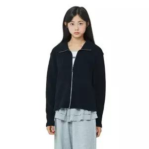 [소이] 여자 가을이월 케이블니트라이크카라점퍼(25F5151)