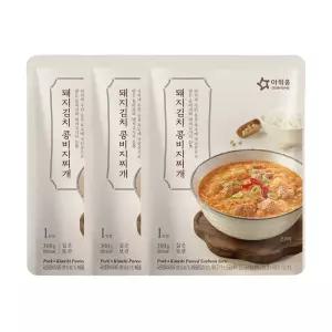 아워홈 돼지김치 콩비지찌개 300g, 3개