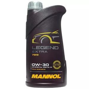 마놀 레전드 엑스트라 7919 0W30 1L 1개 가솔린 디젤 2중 합성 엔진오일 (PAO 에스테르) MB 229.61 BMW LL-12 FE 벤츠 PSA 포드 100%합성유