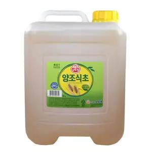 (15L) 오뚜기 양조식초 대/대용량/식초/업소용/과일/세척/양조/맛있는/가정용/급식실/다용도/새콤한/말통