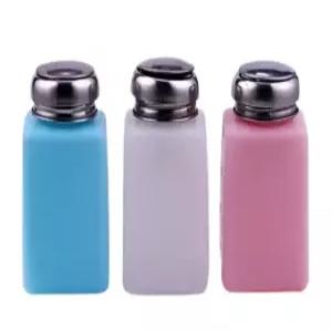 알콜용기 아세톤통 리무버액통 정량토출기 디스펜서 펌프식 알콜통 200ml