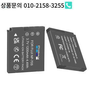 Probty 후지필름 인스탁스 미니 99 즉석 카메라용 NP-70S 배터리 1200mAh