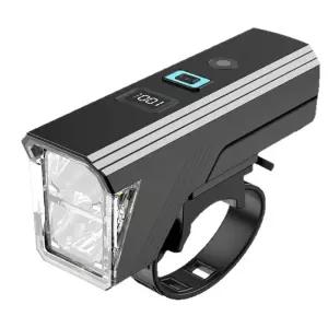 슈퍼 C-Type 충전식 2400mAh LED 자전거 랜턴 후레쉬 W-729 사이클 전동 스쿠터 킥보드