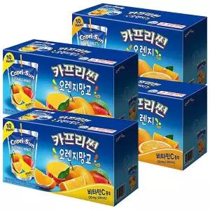 카프리썬 망고 x 20개 + 오렌지 음료수