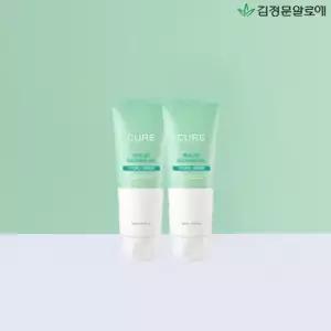[알로에 수딩젤 2개/김정문알로에] 라센스 로에 큐어 리알로에 대용량 수딩젤 150mlx2개