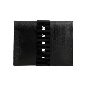 [하프클럽/마르니]마르니 PFMI0078A0 P5769 00N99 오리가미 PVC 밴딩 카드지갑