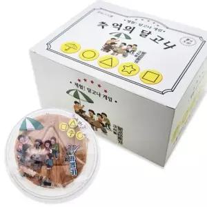 플유 추억의 달고나 15g 한박스 20개입 세모네모동그라미 별모양 게임