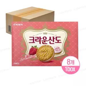 크라운 산도 딸기 323g 8개