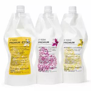 데미 우에보 잇 펌 히트 프리미엄 400g+400g (건강/손상/극손상모용)