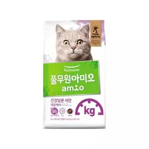 [유통26년12월18일까지]풀무원아미오 캣 건강담은 식단1kg(200gx5개)체중관리케어  고양이사료