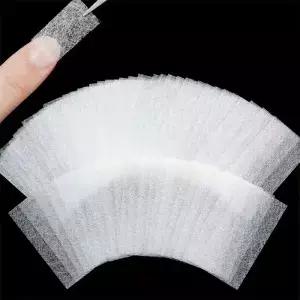 네일 연장 섬유 유리 랩핑 부직포 젤 케어 도구 여성 DIY 아트 액세서리