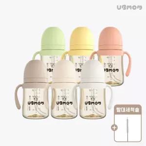 유비맘 시그니처 PPSU 빨대컵 200ml, 단품 역류방지 유아빨대컵