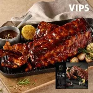 빕스 오리지널 바비큐 폭립 450g, 2개