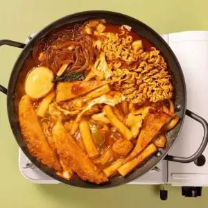 [쿡솜씨] 즉석떡볶이 신당동식 면사리포함 신선야채 밀키트