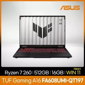 ASUS TUF GAMING A16 FA608UMI-QT197 R7 260/ RTX5060/ 16GB/ 512GB/ Win 11 Mi