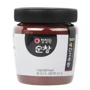 청정원 순창 국산 고추장 100퍼센트 1kg 1개