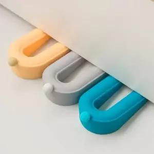 말랑 도어스토퍼 문고정 PVC 미끄럼방지 문닫힘 방지용품