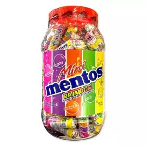 멘토스 미니멘토스 뉴레인보우 1kg 멘토스 미니 뉴레인보우 1kg 대용량 사탕 캔디 간식 아이들