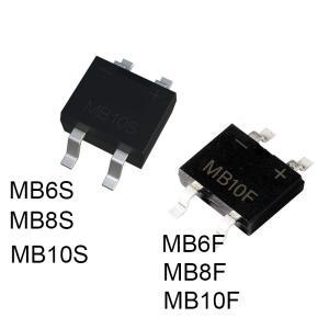 100PCS MB6S MB10S SMD 브리지 정류기 미니 소형 다이오드