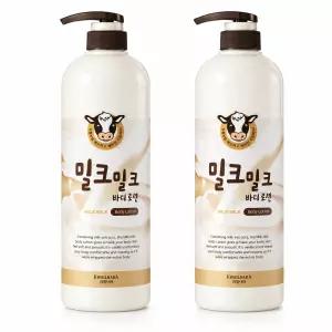 과일나라 밀크밀크 바디로션 1000ml 2개