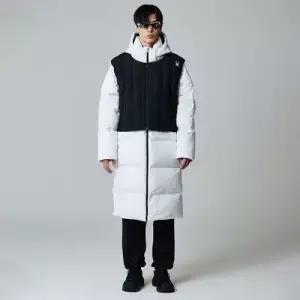남성 레이어드 다운 베스트 SPIWCNDV302MBLK