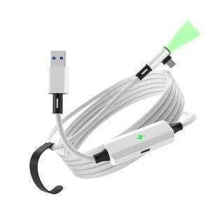 USB3.2 Gen1 5M VR 링크 케이블 A to C 충전 및 데이터 (메타 퀘스트 3/3S/피코 4 울트라용 5Gbps)