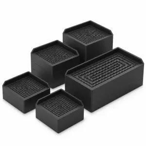 가구 다리 높이조절 받침대 미끄럼방지 테이블 침대용 4개입