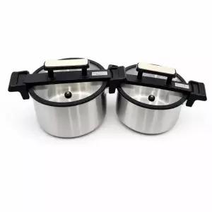 am 통3중 스테인리스 저압냄비 세트(6L+4L)