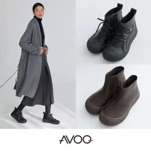 [AVOQ] 아보크 여성 26FW 앵클부츠 2종 (스니커 부츠+컴포트 부츠)
