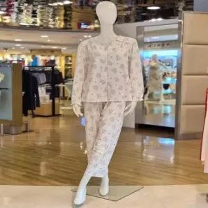 비비안 WP8917R 폴리기모 곰돌이나염 여성잠옷