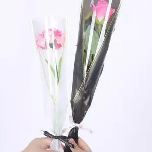 장미꽃 포장지 꽃다발만들기 꽃다발한송이 꽃포장재료 플로리스트 KF4431 비닐 꽃집