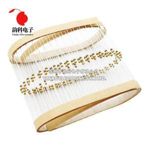 100PCS 1/8W 탄소 필름 저항기 5% 0.125W 0R - 1M 10 22 47 270 330 1K 2.2K 4.7K 5.1K 옴